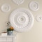 Ekena Millwork Viceroy Ceiling Medallion (Fits Canopies up to 4 7/8"), 35 1/8"OD x 4 7/8"ID x 2 1/2"P, Primed White CM35VI - alternate 9